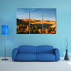 Ait Benhaddou Ksar Kasbah, Morocco, Africa, in sunset multi panel canvas wall art