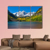 Autumn at Maroon Bells multi panel canvas wall art