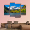 Autumn at Maroon Bells multi panel canvas wall art