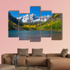 Autumn at Maroon Bells multi panel canvas wall art