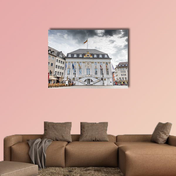 Bonn Germany town hall multi panel canvas wall art