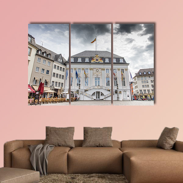 Bonn Germany town hall multi panel canvas wall art