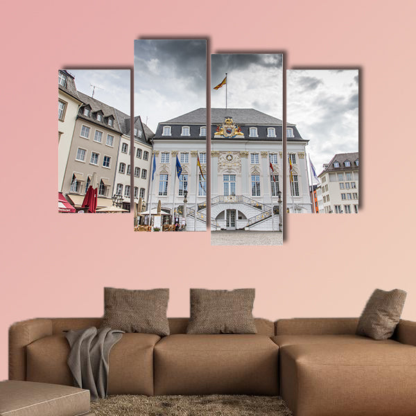 Bonn Germany town hall multi panel canvas wall art