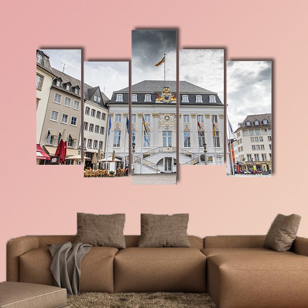 Bonn Germany town hall multi panel canvas wall art