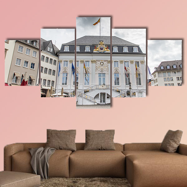 Bonn Germany town hall multi panel canvas wall art