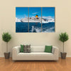 Cruise liner in Antarctica Multi panel canvas wall art