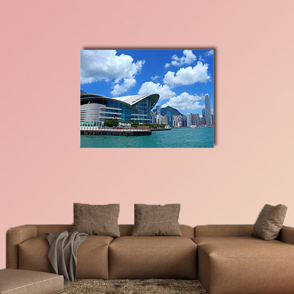 Wan Chai in Hong Kong multi panel canvas wall art