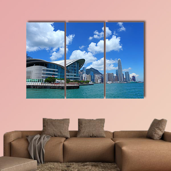 Wan Chai in Hong Kong multi panel canvas wall art