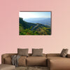 Road in the mountains. Africa, Ethiopia. Multi panel canvas wall art