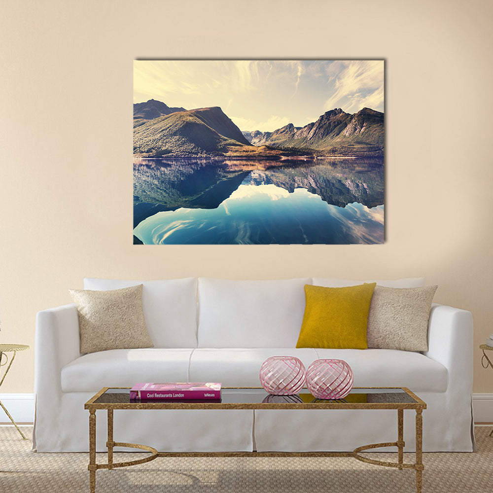 Norway landscapes multi panel canvas wall art