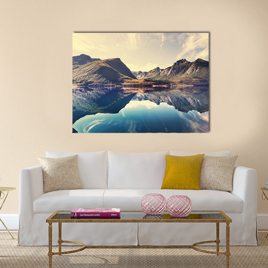 Norway landscapes multi panel canvas wall art