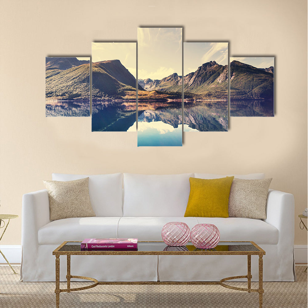 Norway landscapes multi panel canvas wall art
