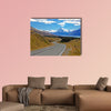 Driving towards Mount Cook New Zealand multi panel canvas wall art