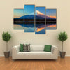 Mount Fuji and Lake Shoji multi panel canvas wall art