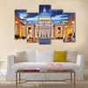 The Papal Basilica of Saint Peter in the Vatican Multi panel canvas wall art