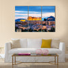 Acropolis in Athens, Greece in the evening after sunset Multi Panel Canvas Wall Art