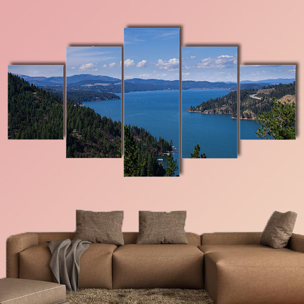 View from Mineral ridge Multi panel canvas wall art.