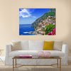 Beautiful Italian coast - Positano, Multi Panel Canvas Wall Art