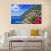 Beautiful Italian coast - Positano, Multi Panel Canvas Wall Art