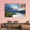 Columbia River gorge at hood river Oregon scenic view multi panel canvas wall art