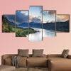 Columbia River gorge at hood river Oregon scenic view multi panel canvas wall art