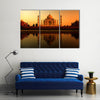 Beautiful Taj Mahal Multi Panel Canvas Wall Art