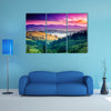 Fantastic morning mountain landscape multi panel canvas wall art