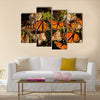 Monarch Butterflies Multi Panel Canvas Wall Art