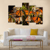 Monarch Butterflies Multi Panel Canvas Wall Art