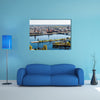 Panorama of Riga city Latvia multi panel canvas wall art