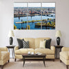 Panorama of Riga city Latvia Multi panel canvas wall art