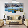 Panorama of Riga city Latvia Multi panel canvas wall art