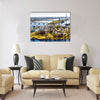 Amazing Panorama of Riga city Latvia Multi panel canvas wall art