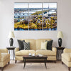 Amazing Panorama of Riga city Latvia Multi panel canvas wall art