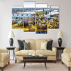 Amazing Panorama of Riga city Latvia Multi panel canvas wall art