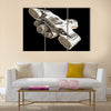 Science fiction spaceship Multi Panel Canvas Wall Art