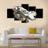 Science fiction spaceship Multi Panel Canvas Wall Art