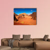 Wadi Rum desert, Jordan Multi panel canvas wall art