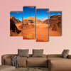 Wadi Rum desert, Jordan Multi panel canvas wall art