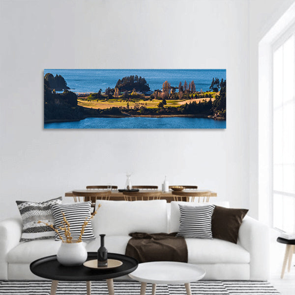 Nahuel Huapi lake, Patagonia Argentina, near Bariloche Panoramic Canvas Wall Art