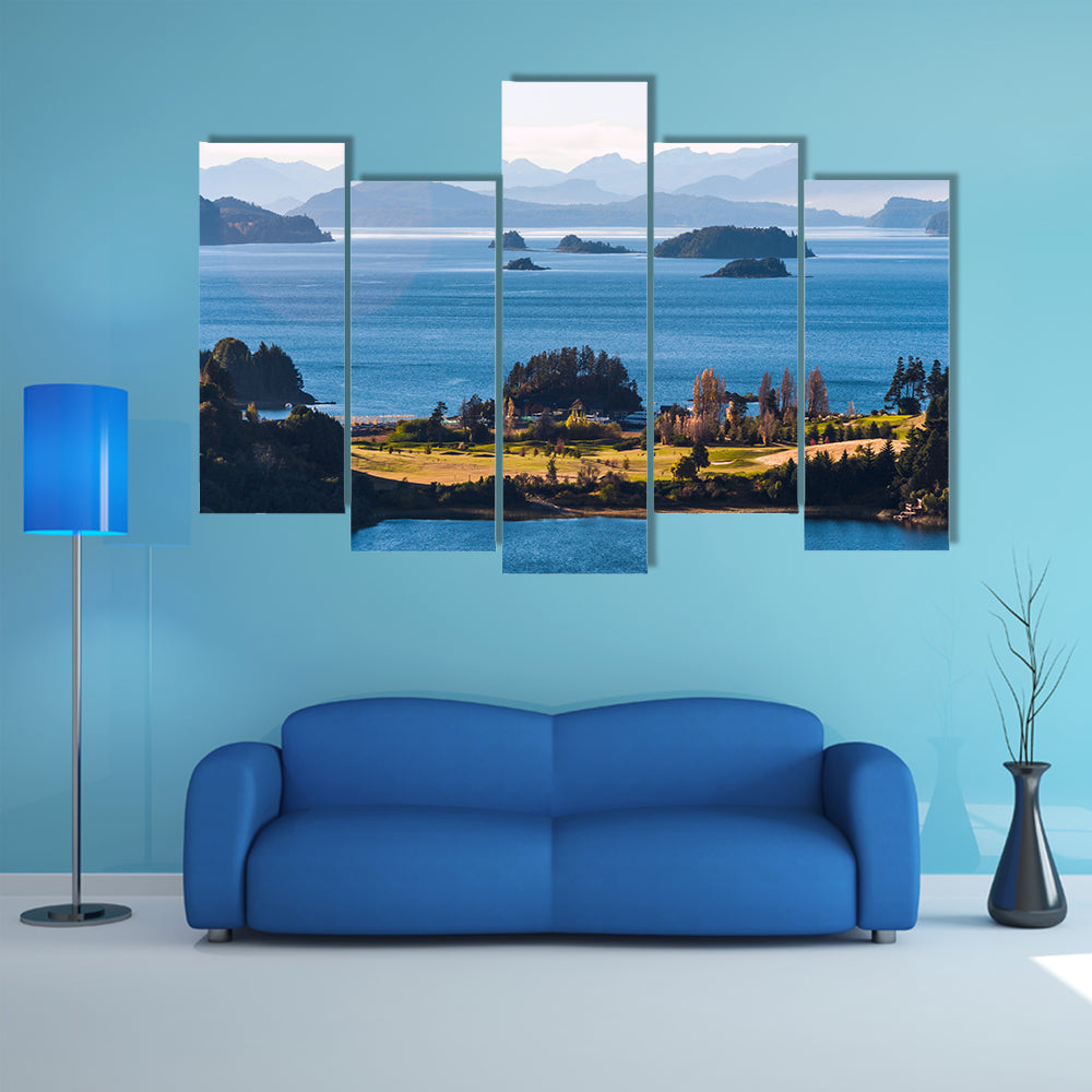 Nahuel Huapi lake, Patagonia Argentina, near Bariloche panel canvas wall art