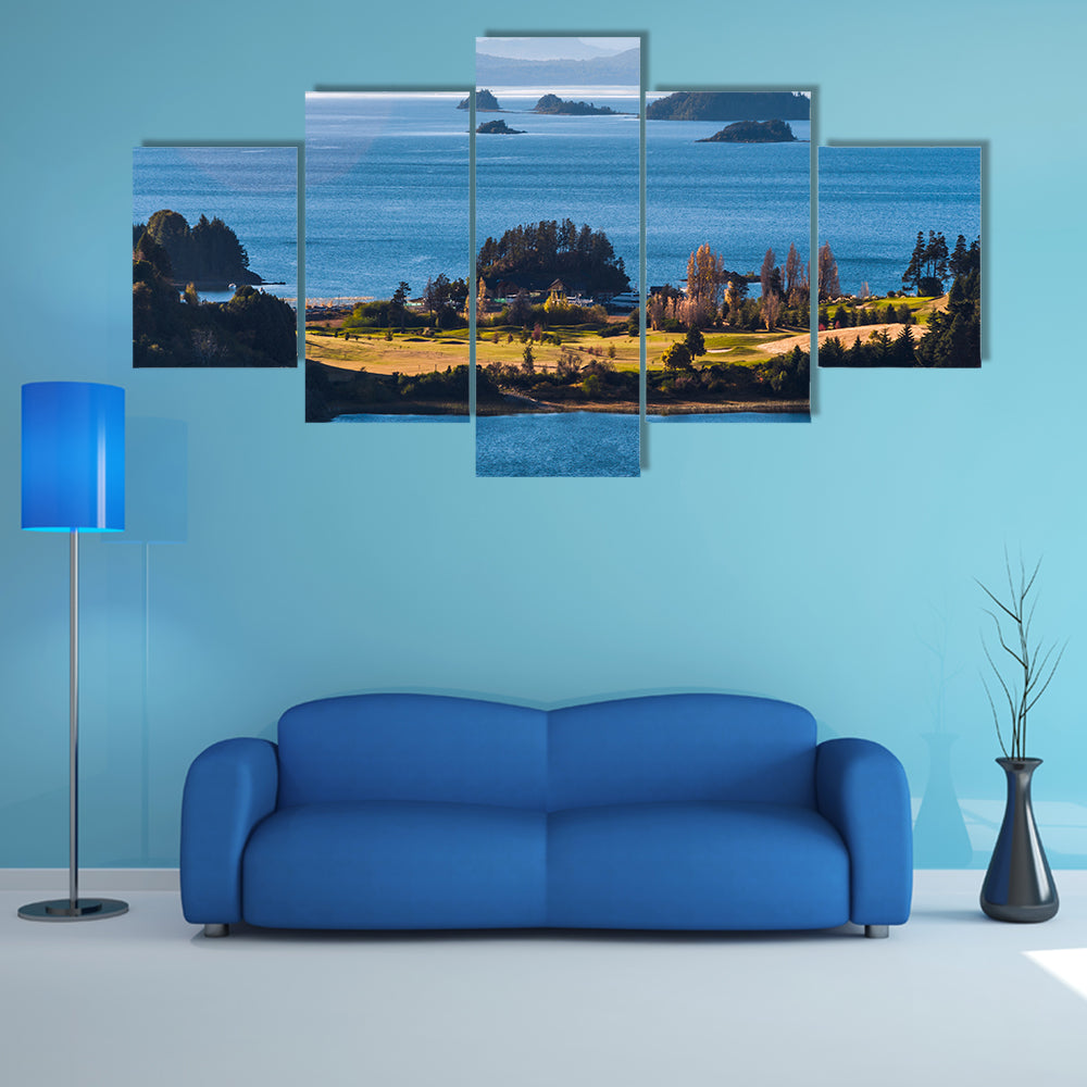 Nahuel Huapi lake, Patagonia Argentina, near Bariloche panel canvas wall art