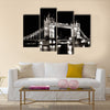 Tower bridge Multi panel canvas wall art