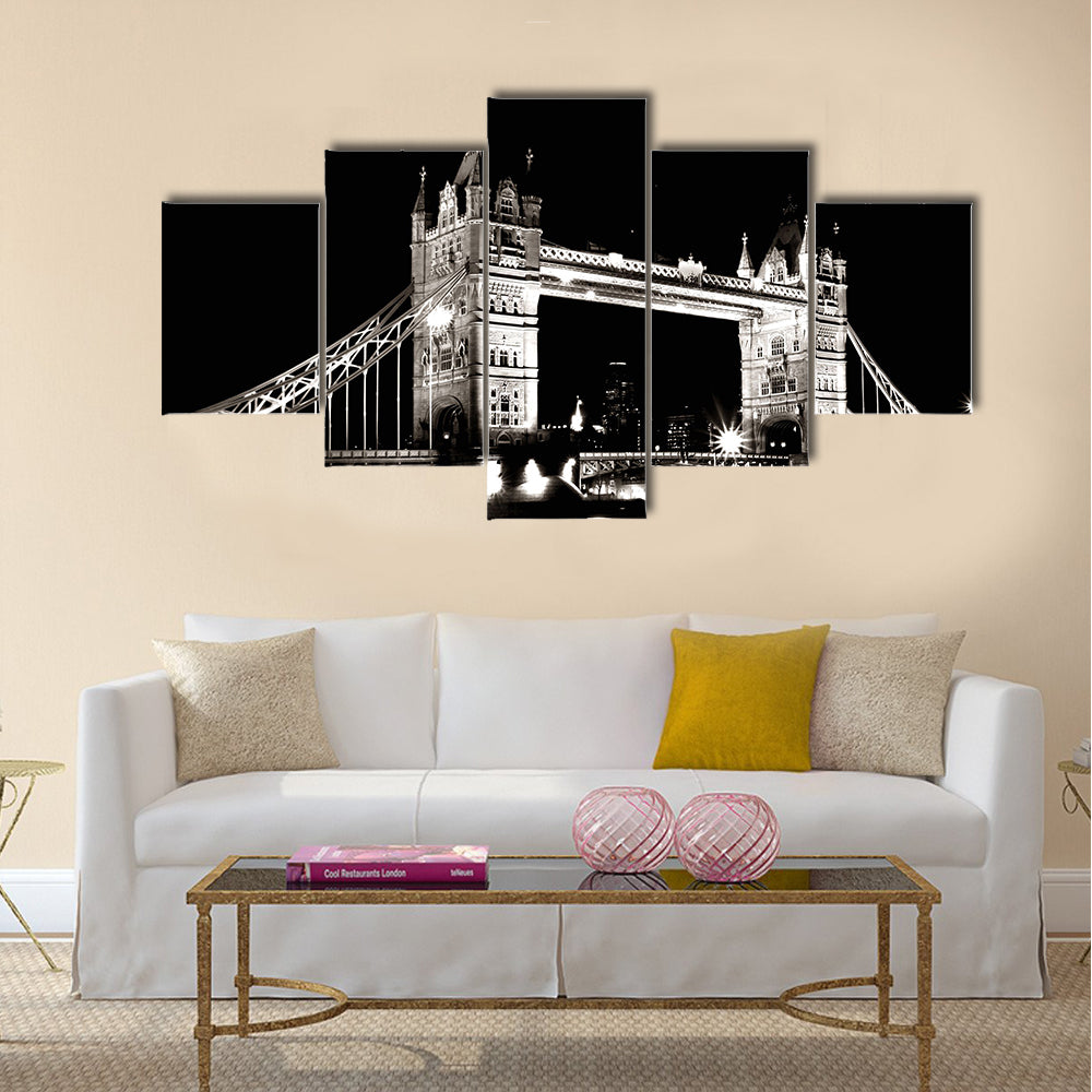 Tower bridge Multi panel canvas wall art