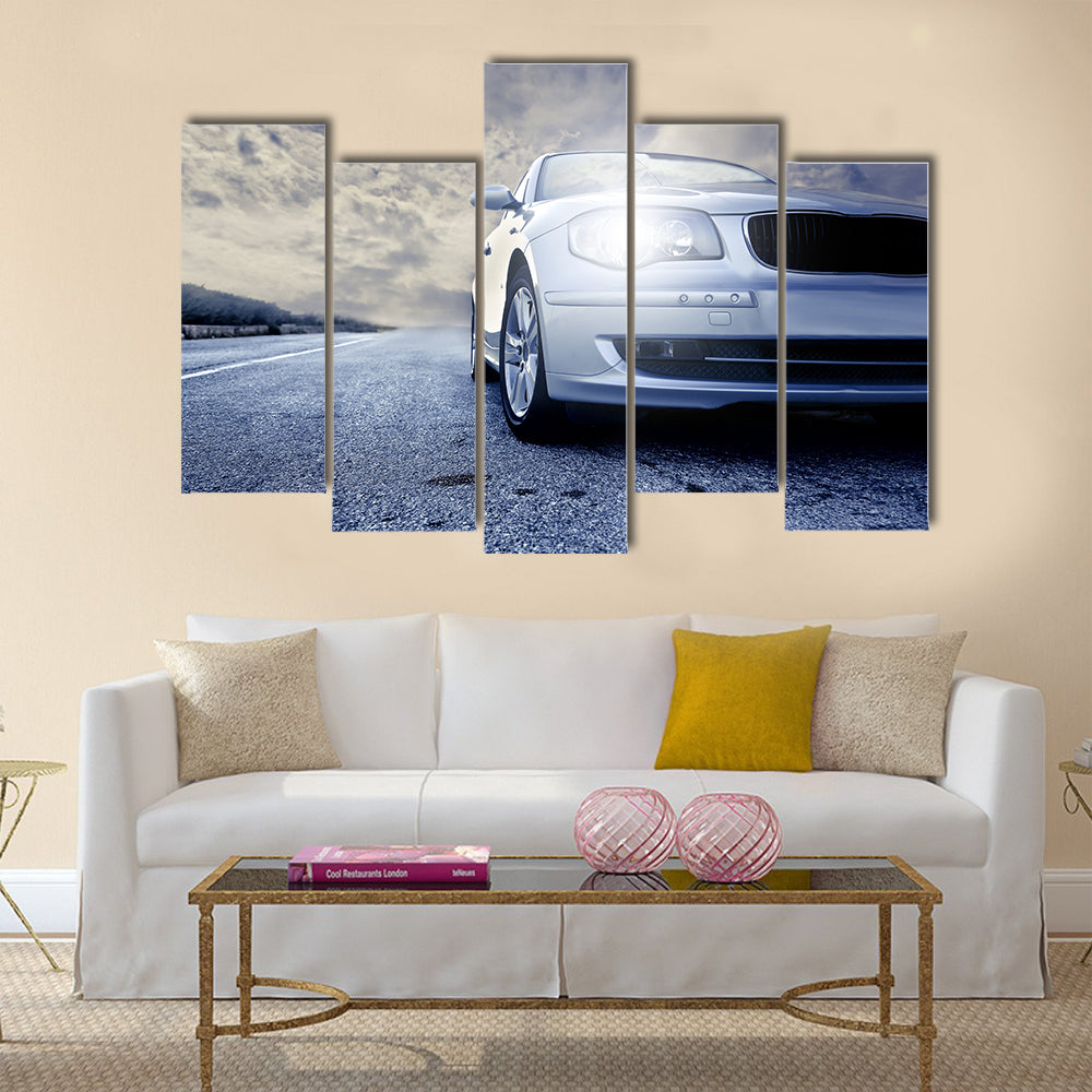 car Multi panel canvas wall art
