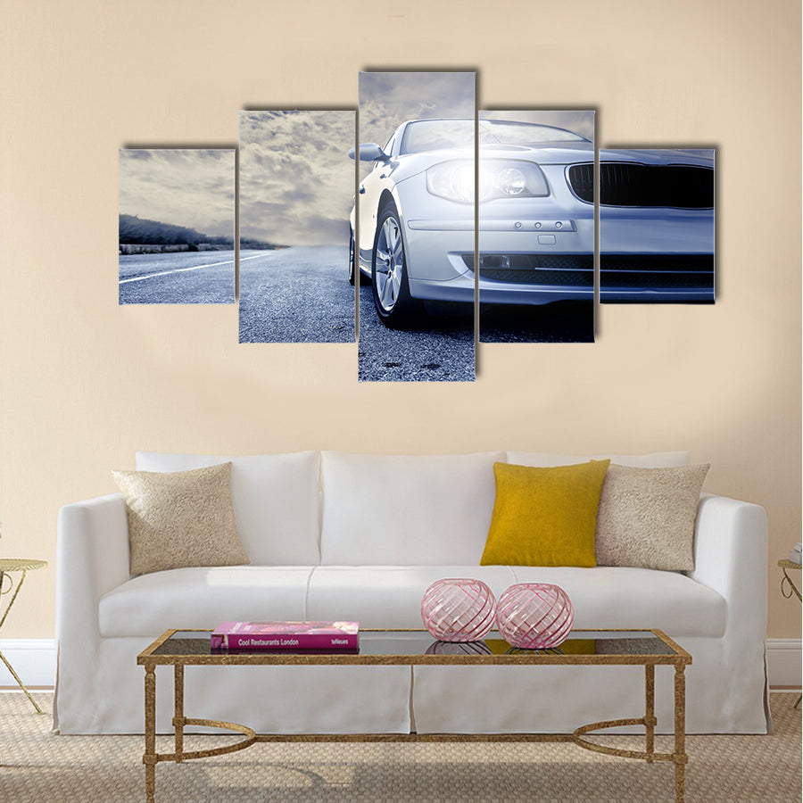 car Multi panel canvas wall art