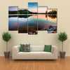 Lake Altoona at Red Top Mountain State Park north of Atlanta at sunrise Multi panel canvas wall art