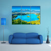 Bled Lake Panorama, in the Slovenia, Europe multi panel canvas wall art