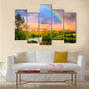 Kentucky countryside after storm Multi panel canvas wall art