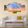 Kentucky countryside after storm Multi panel canvas wall art